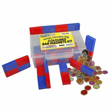 Coloured Bar Magnets Kit
