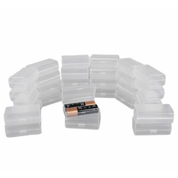 Battery Storage Box - Dual AA (Pack of 30)