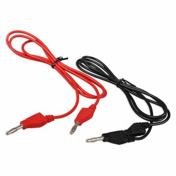 Banana Plug - Pair (Black and Red) 
