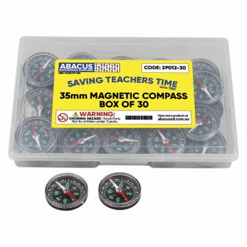 Magnetic Compass - 35mm (Box of 30)