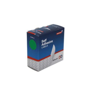 Self-Adhesive Labels - Pack of 500 (Green Dots)
