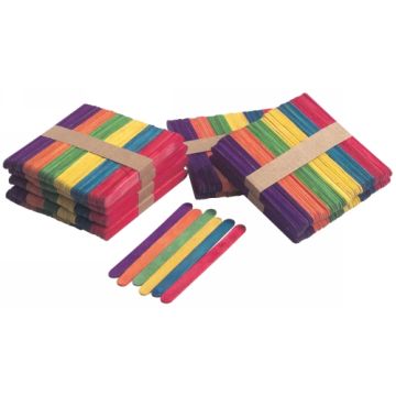 Popsticks  Coloured (500)
