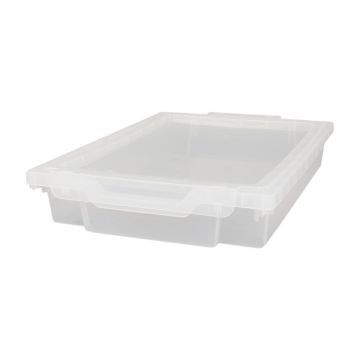 Gratnells Tray with Lid - Shallow (Translucent)