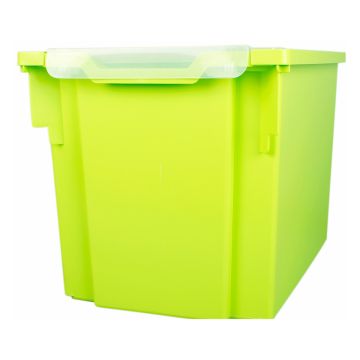 Gratnells Tray with Lid - Jumbo (Lime Green)