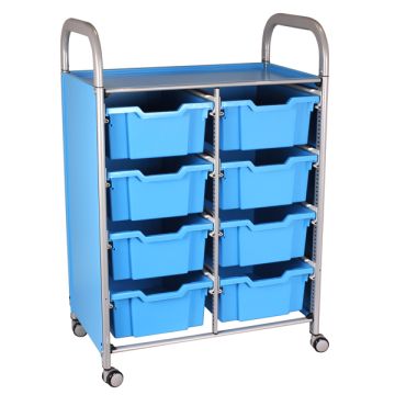 Callero Double Trolley - DD Tray Unit