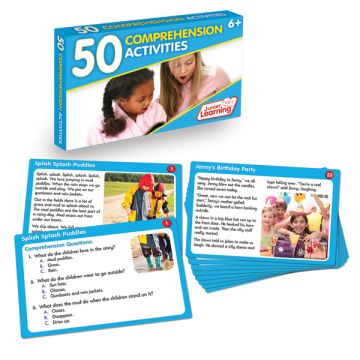 50 Comprehension Activity Cards