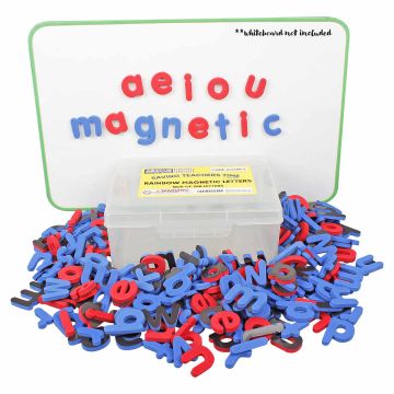 Rainbow Magnetic Letters - Box of 248 