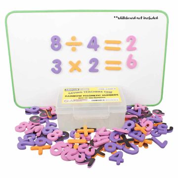 Rainbow Magnetic Numbers - Box of 100
