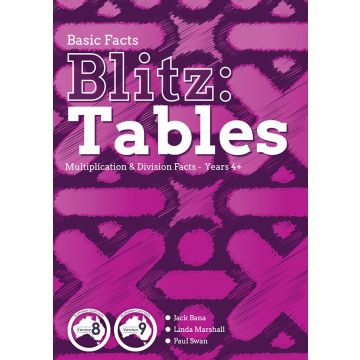 Basic Facts Blitz: Tables (Set of 10) - Dr Paul Swan, Linda Marshall and Jack Bana
