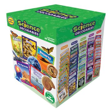 Decodable Readers - Boxed Set - Science - Phase 2-6 - Non-Fiction - Set 1 - 60 Titles
