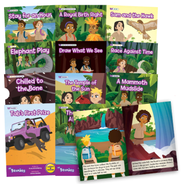 Decodable Readers - The Beanies Hi-Lo - Phase 5 - Vowel Sounds - Fiction - Set 2 - 12 Titles