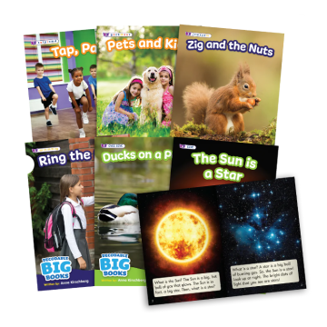 Decodable Readers - Decodable Big Books - Non-Fiction - 6 Titles