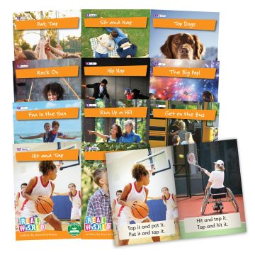 Decodable Readers - Real World Hi-Lo - Phase 2 - Letter Sounds - Non-Fiction - 12 Titles