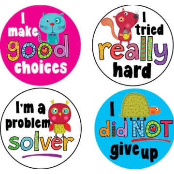 Affirmative Animals Stickers - 35mm (Pack of 96)