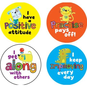Pawsitive Pals Stickers - 35mm (Pack of 96)