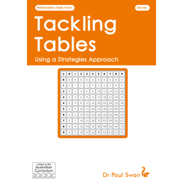 Tackling Tables Book - Dr Paul Swan (2nd Edition)