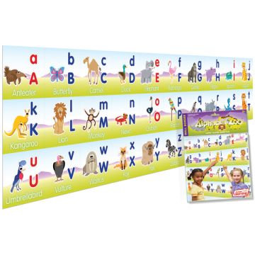 Alphabet Zoo Wall Border