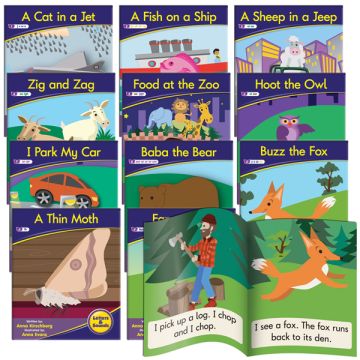 Decodable Readers - Phonics Fiction (Set of 12)