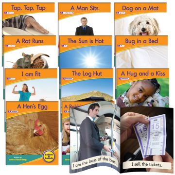 Decodable Readers - Letter Sound Non-Fiction (Set of 12)