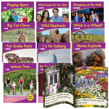 Decodable Readers - Vowel Sound Non-Fiction (Set of 12)