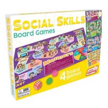 4 Social Skills Board Games