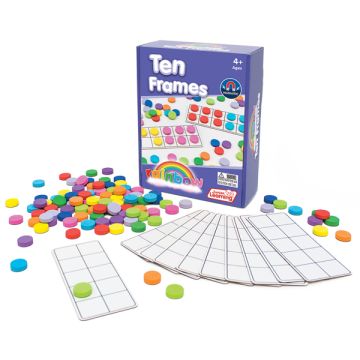 Rainbow Ten Frames