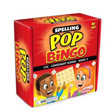 Spelling Pop Bingo