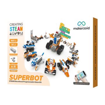 Makerzoid Superbot Set - Carton of 10