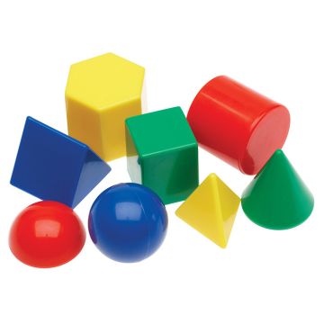 3D Mini Geosolids - Set of 32