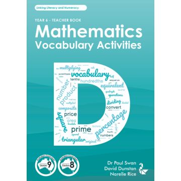 Mathematics Vocabulary Activities Year 6 – Teacher Book