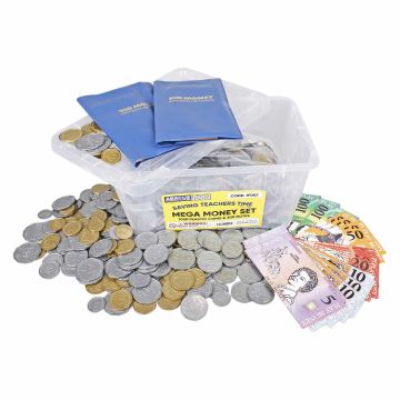 Mega Money Set - Box of 1020 Coins and 300 Notes