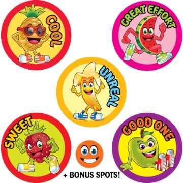 Tutti Frutti Scented Stickers
