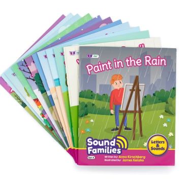 Decodable Readers - Letter & Sounds - Sound Families - Phase 5.5 - Long Vowels - Fiction - 12 Titles - 6x BB142
