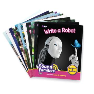 Decodable Readers - Letter & Sounds - Sound Families - Phase 5.5 - Consonants - Non-Fiction - 12 Titles - 6x BB147