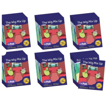 Decodable Readers - Letters & Sounds - The Pods - Phase 3 - Phonics - 12 Titles - 6x BB151