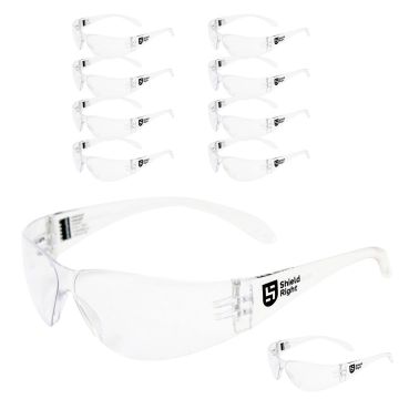 Safety Glasses - Set of 10