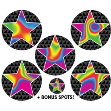 Swirly Stars Reward Stickers
