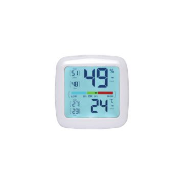 Desk Thermometer/Hygrometer Monitor