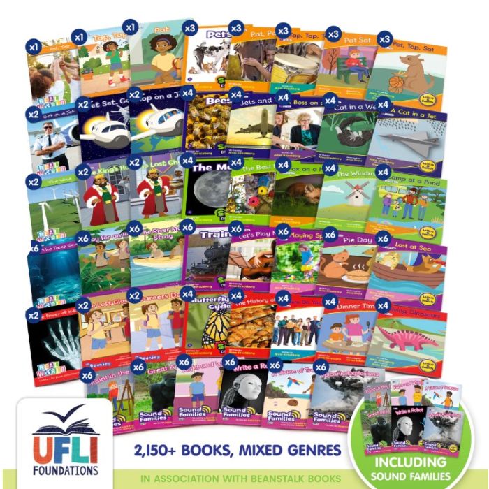 Decodable Readers - Year 1 UFLI Class Kit | Abacus Educational Suppliers