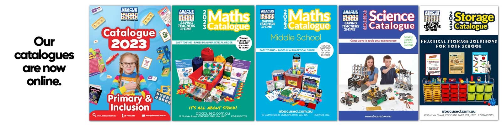 Check out our Digital Online Catalogues